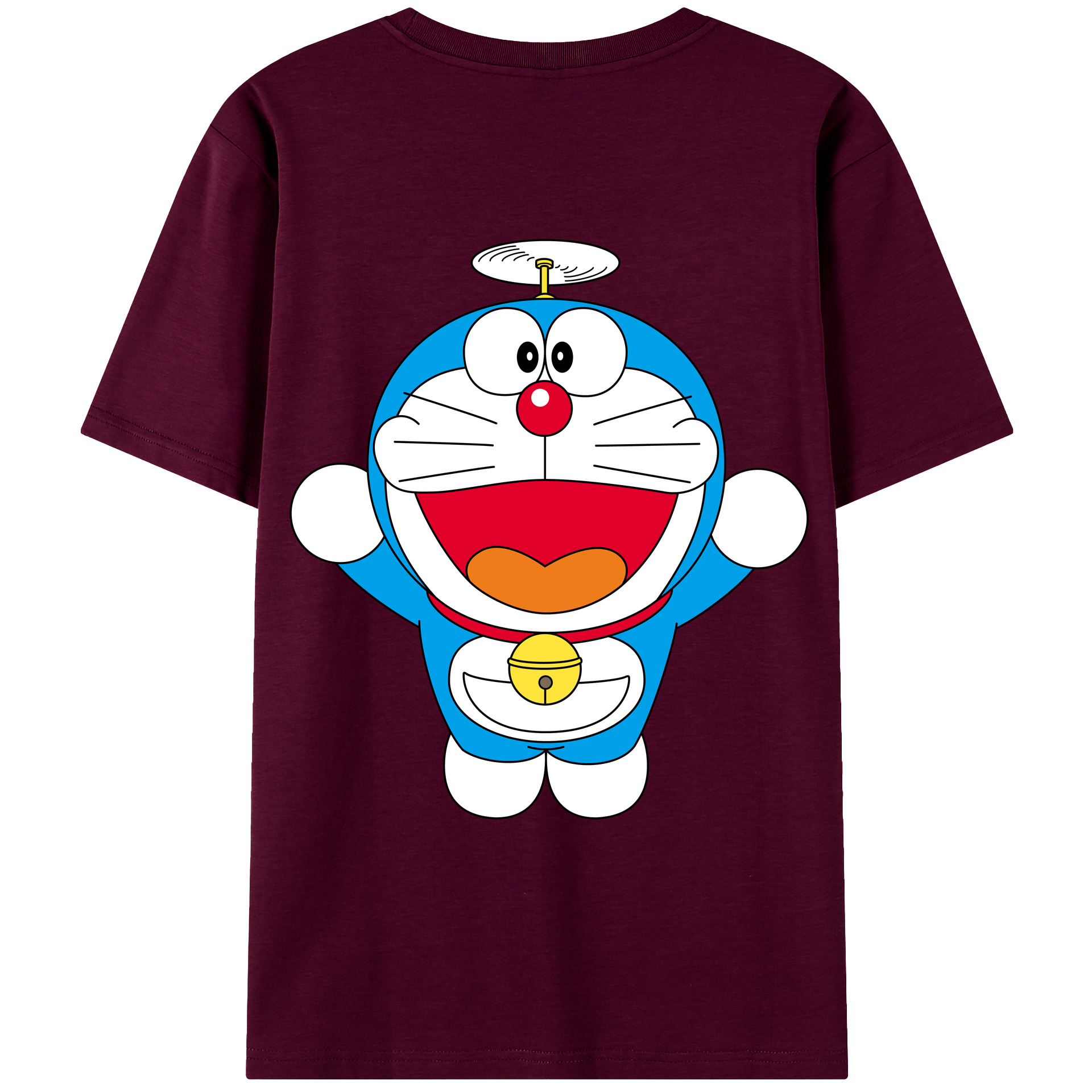 （画像用） ドラえもん Doraemon レディース半袖Tシャツ(バックプリント)